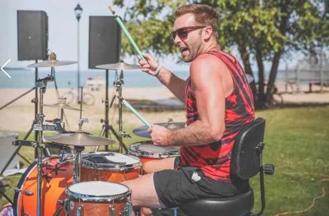 Sean Reisig as Drummer | Brotha James